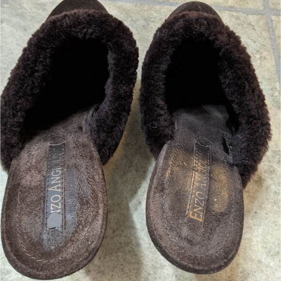 ENZO ANGIOLINI Eastercero Brown Suede Fur
Mules 7 - Picture 6 of 12